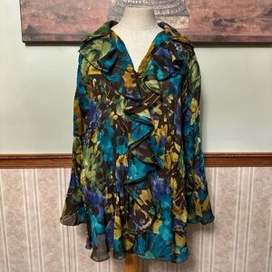 Sunny Leigh floral blouse